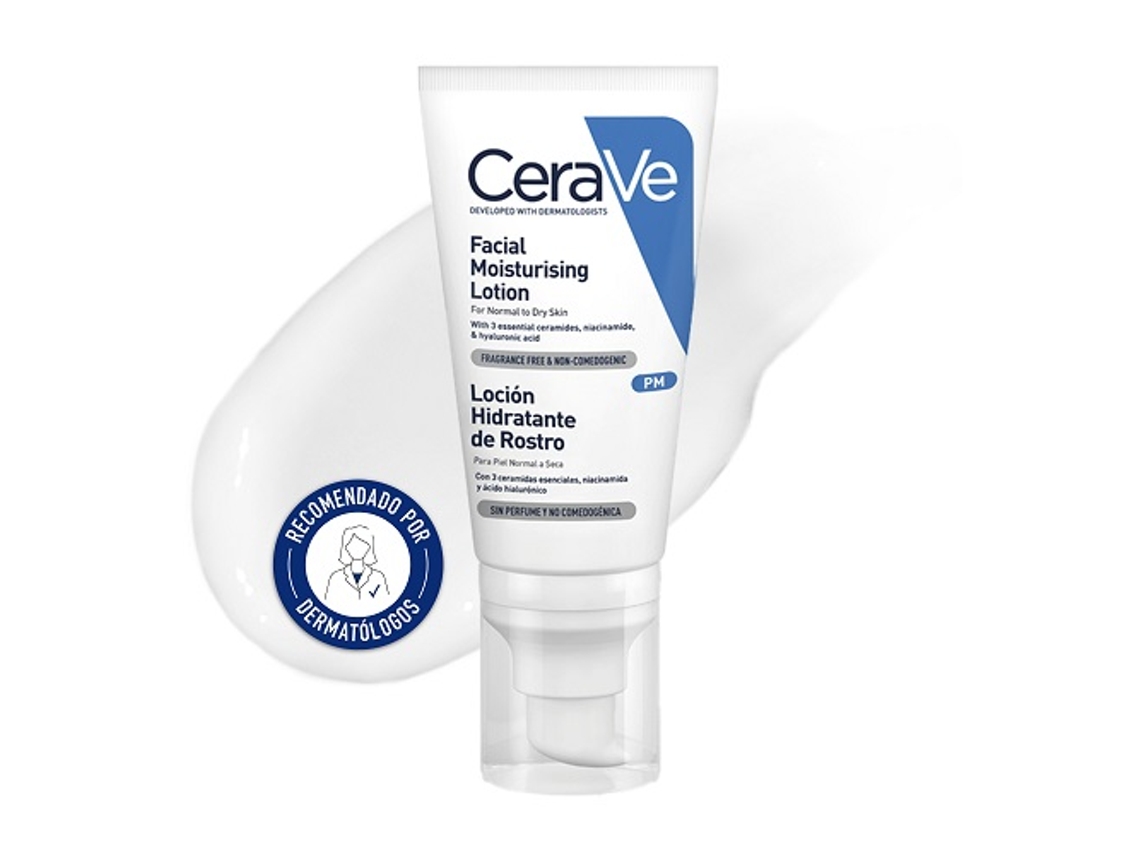 Loción Facial CERAVE Facial Moisturising Lotion (52 ml)