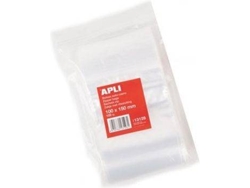 Pack 100 Bolsas de Autocierre Transparentes APLI 100 x 150 mm