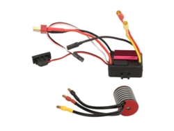 Kit De Motor Sin Escobillas 2430 35a Esc Para Coches Rc 1/16 1/18 Traxxas Wltoys Tamiya Hsp 6300kv