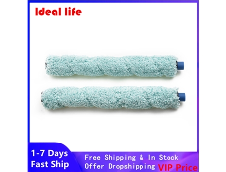 2 piezas de cepillo de rodillo principal para Ilife W400 Medion Md 18379 18999 aspiradora barredora limpieza cepillos rodantes de repuesto