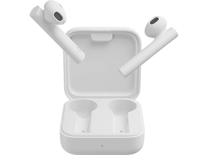 Auriculares Bluetooth True Wireless XIAOMI Earphones 2 Basic (In Ear - Micrófono - Blanco)