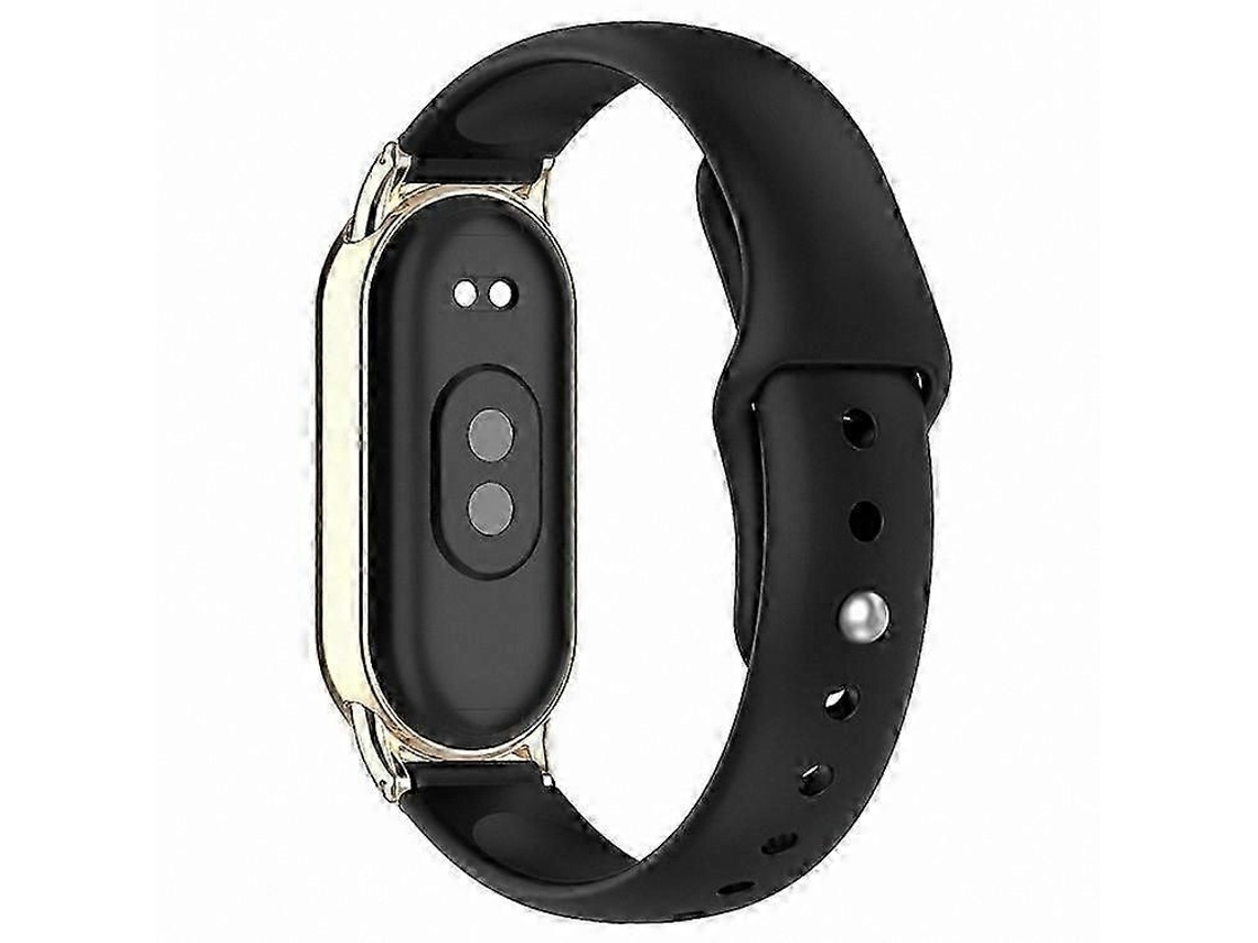 Pulseira De Silicone Com Fecho Invertido Para Smartwatches Universais De 12 Mm.