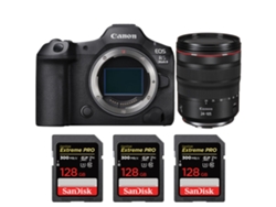Canon EOS R5 Mark II + RF 24 105mm F/4 L IS Usm + 3 Sandisk 128GB UHS II 300MB/s + Libro electrónico “20 consejos para fotos impresionantes”