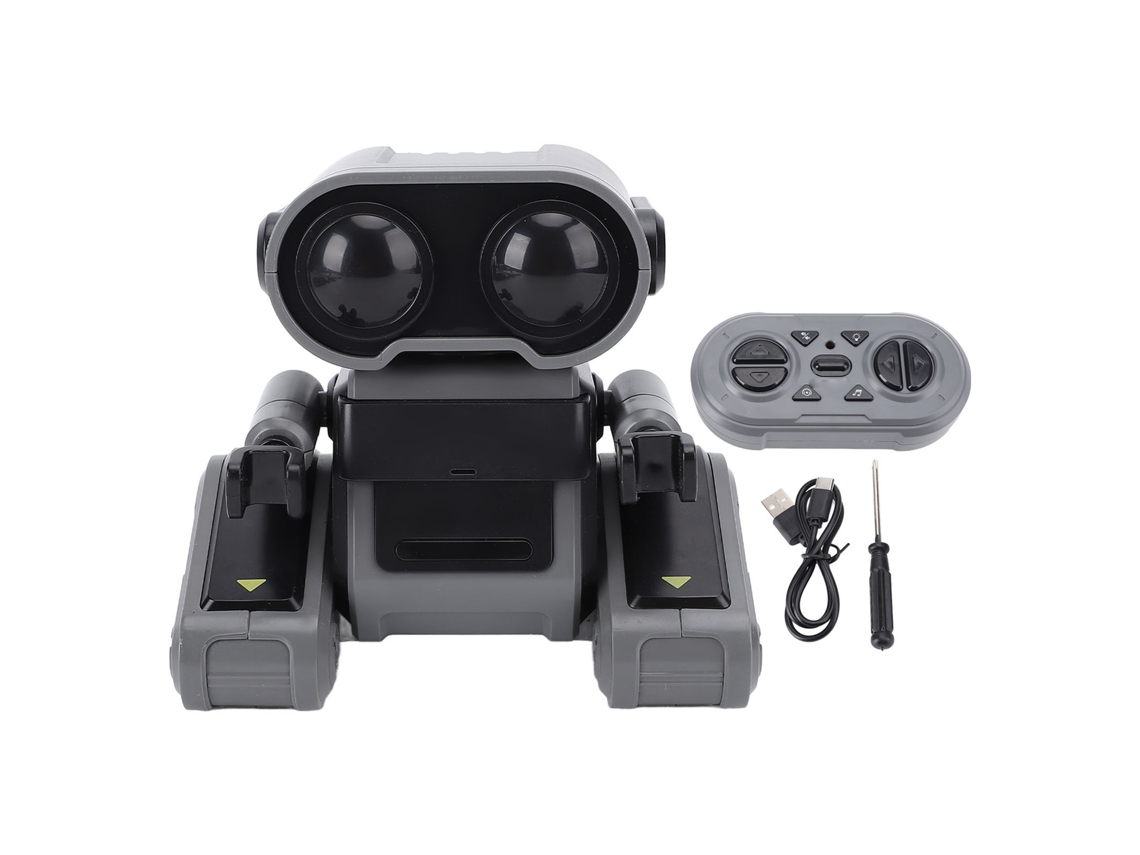 Robot Inteligente De Juguete Educativo Para La Primera Infancia Con Luz Y Música, Control Remoto Interactivo Multifuncional.