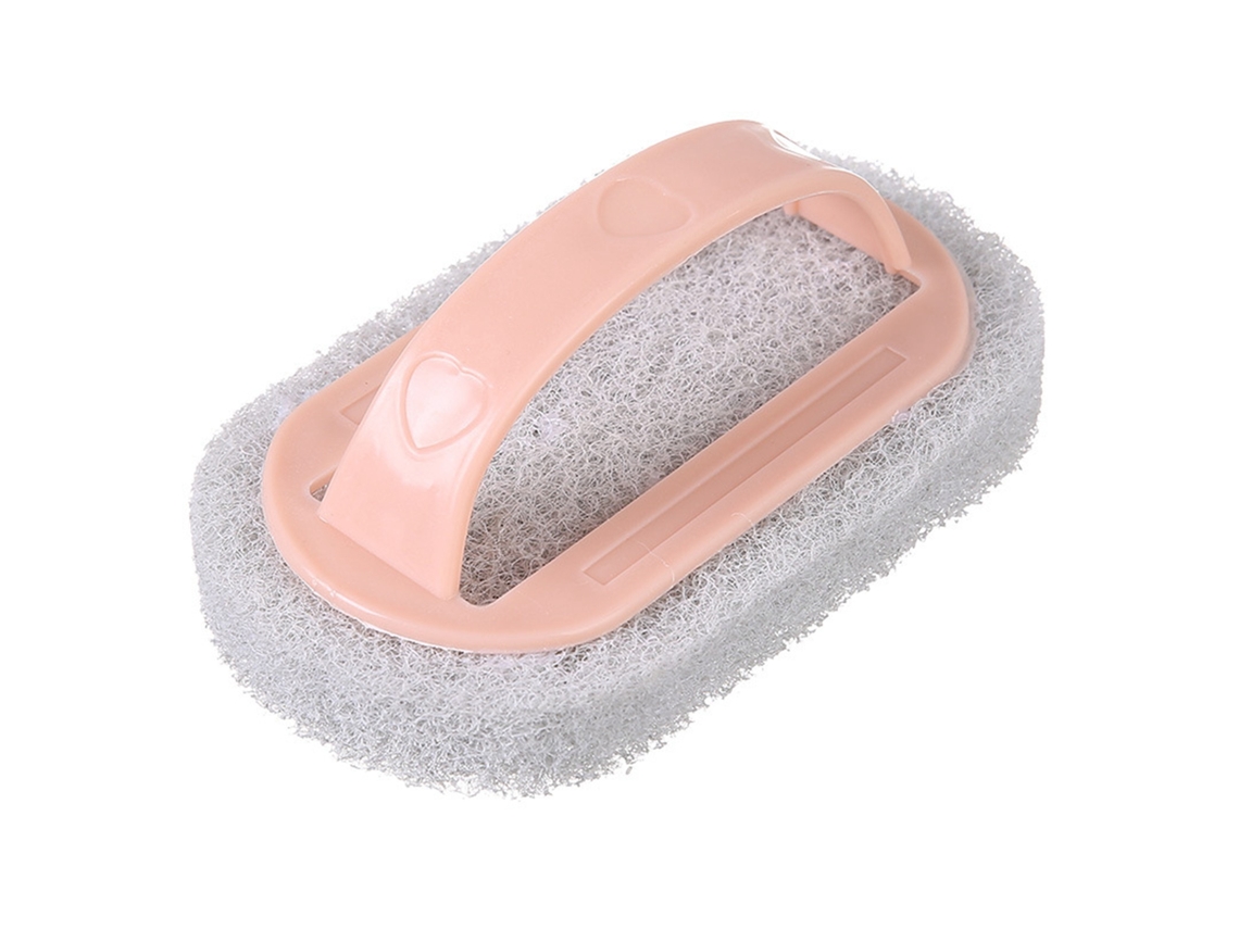 Pincel De Limpeza Com Cabo Esponja Multiuso Para Cozinha Banheira Piscina