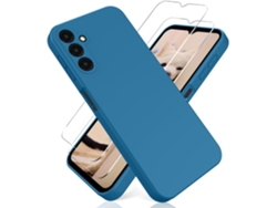 Conjunto de Protectores de Pantalla Líquido para Samsung Galaxy A14 HONGWE. Azul (2un)