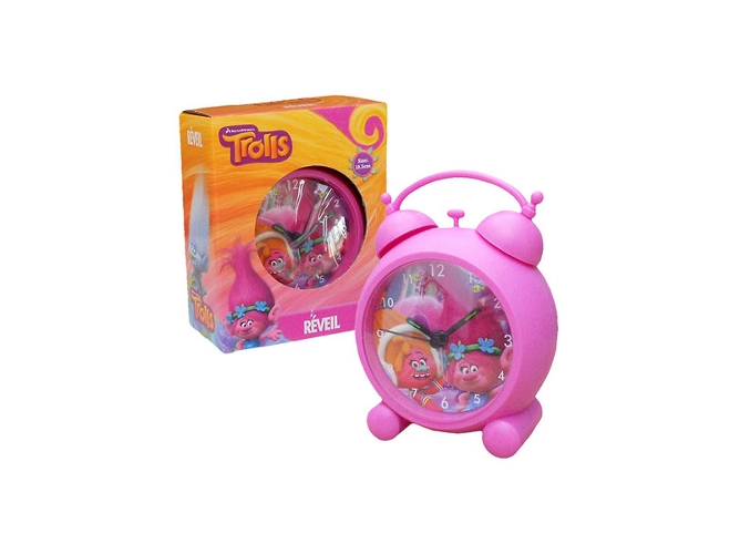 Reloj Despertador TROLLS 14 cm
