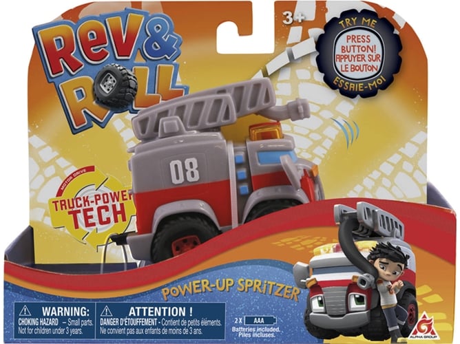 Coche de Juguete REV & ROLL Spritzer (Edad Mínima: 8)