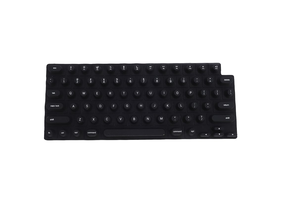 Capa De Teclado De Silicone Adequada Para Unhas Longas Com Design Elevado
