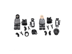 Juego De 12 Figuras De Soldados Militares Especiales, Bloques De Construcción De Juguete.