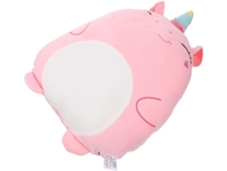 Cojín de peluche suave con forma de unicornio y adorable almohada de dibujos animados para la decoración infantil.