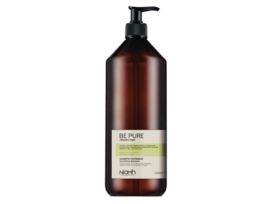 Champú nutritivo para cabello seco y opaco 1000 ml Be Pure