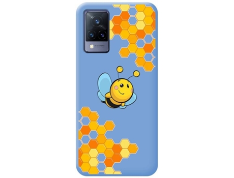 Carcasa Vivo V21 5G TUMUNDOSMARTPHONE Abeja Azul
