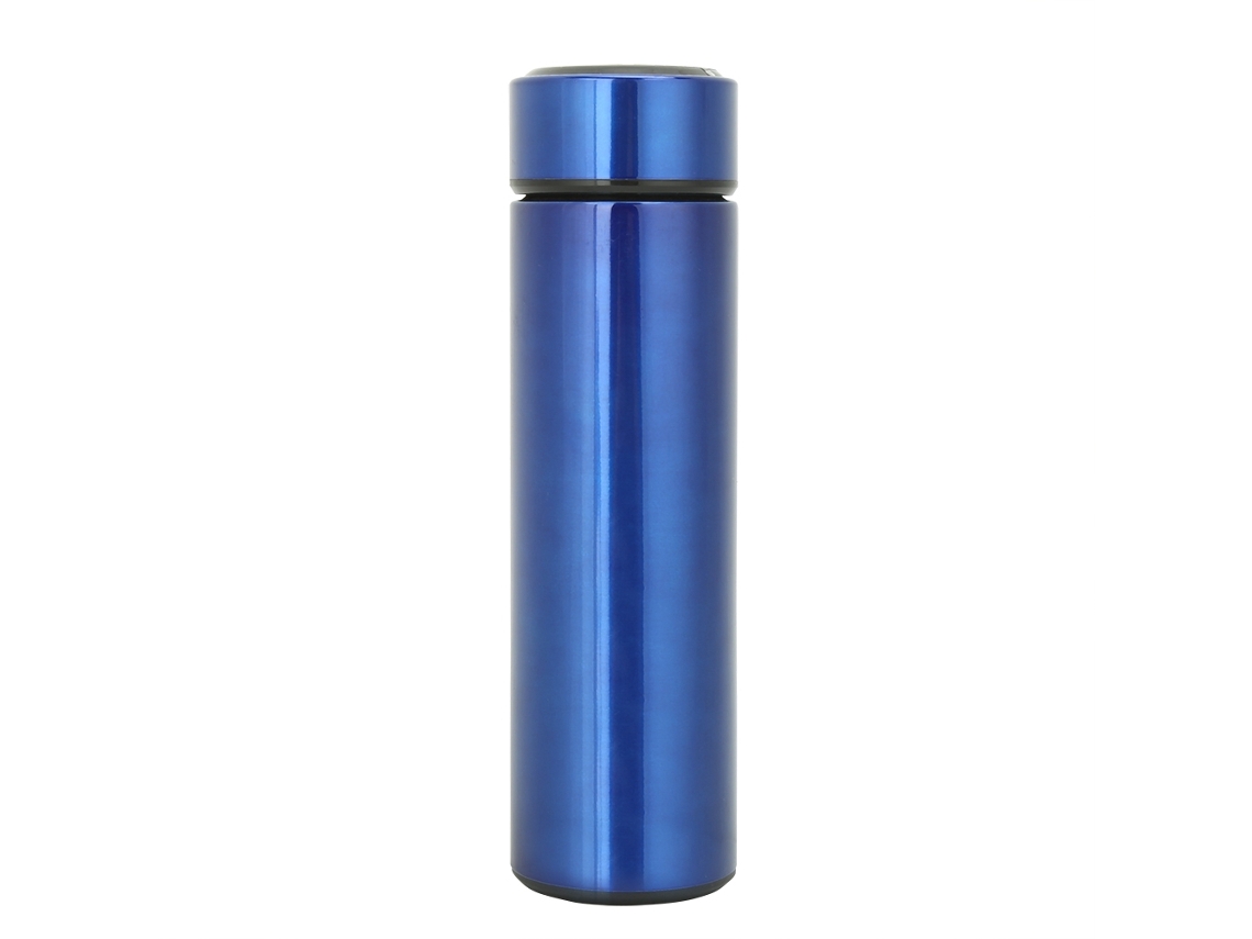 Vaso térmico de acero inoxidable de 500 ml con LED y indicador de temperatura