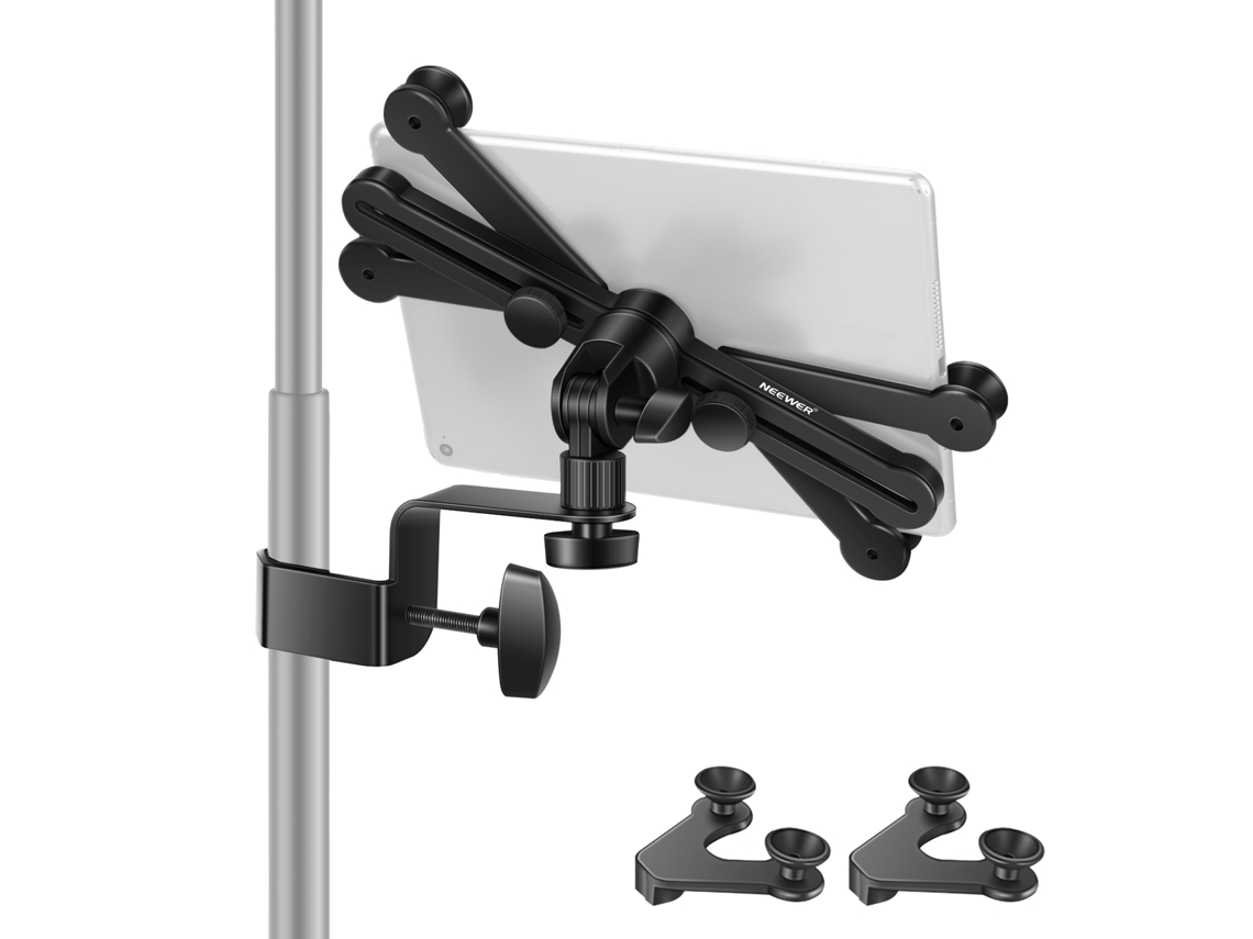 Soporte ajustable para tableta Neewer 7 14 con abrazadera giratoria de 360°, para tabletas iPad/Google/Samsung