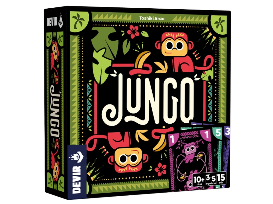 Juego de Cartas Jungo  - Formato de viaje