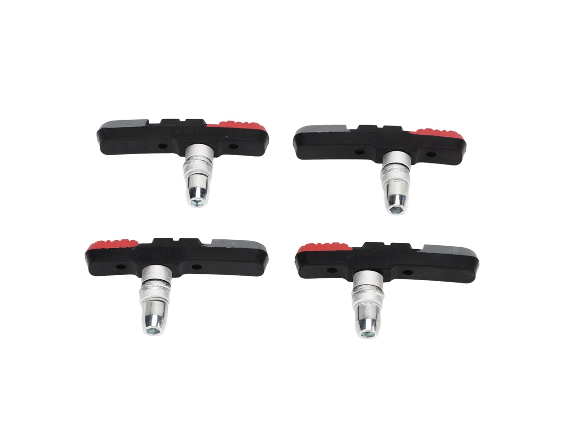 2 Pares De Pastillas De Freno En V De Colores Para Bicicleta, Sin Ruido, Para Bicicleta De Montaña Y De Carretera.