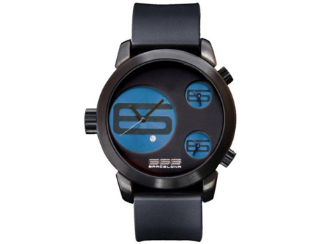 Reloj 666 BARCELONA Hombre (Piel - Negro)
