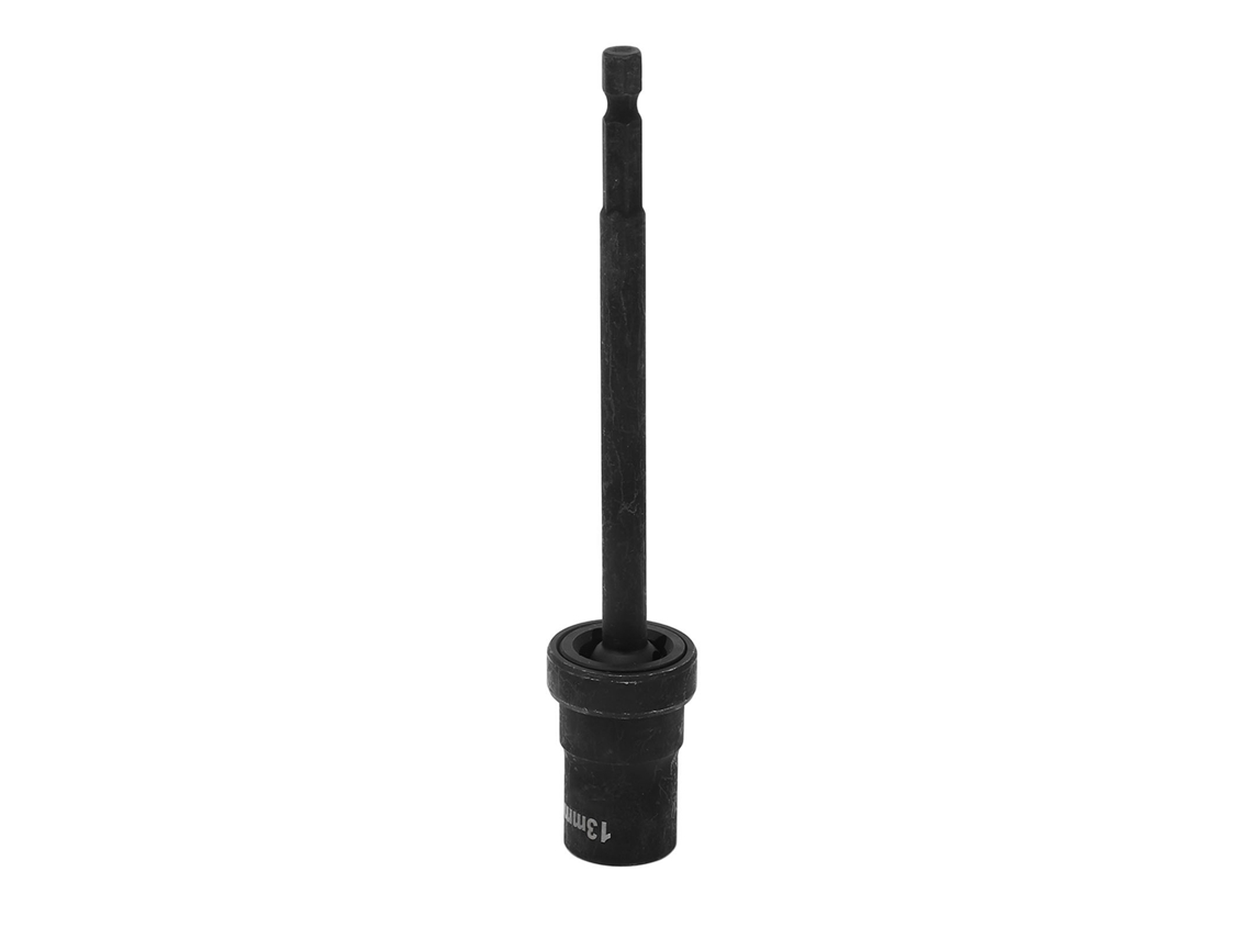 Llave de impacto universal de 13 mm, acero al cromo vanadio, para central solar con conexión hexagonal.