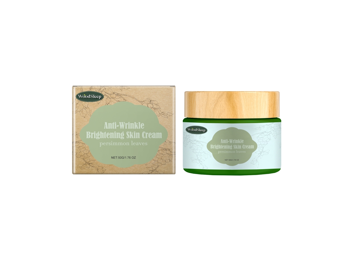 Crema iluminadora antiarrugas para el cuidado de la piel del rostro