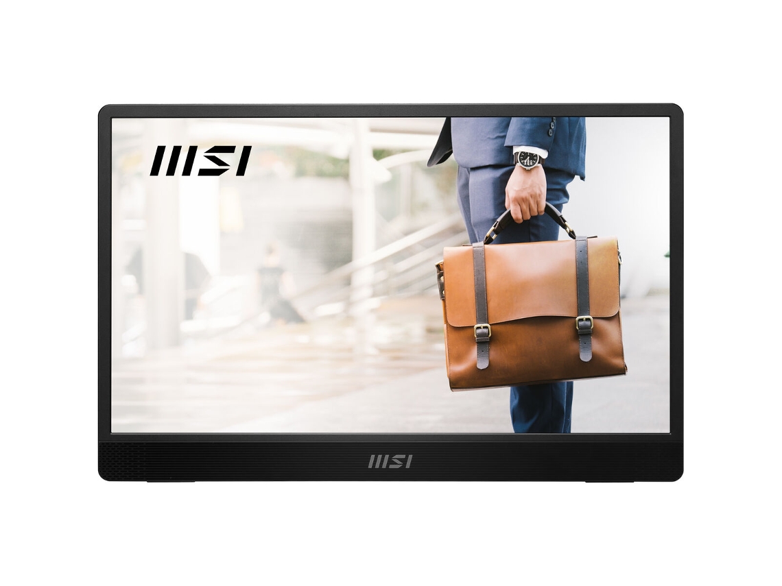 Monitor MSI MP161 E2 (Negro - Full HD - IPS - 15,6" - Enchufe EU)