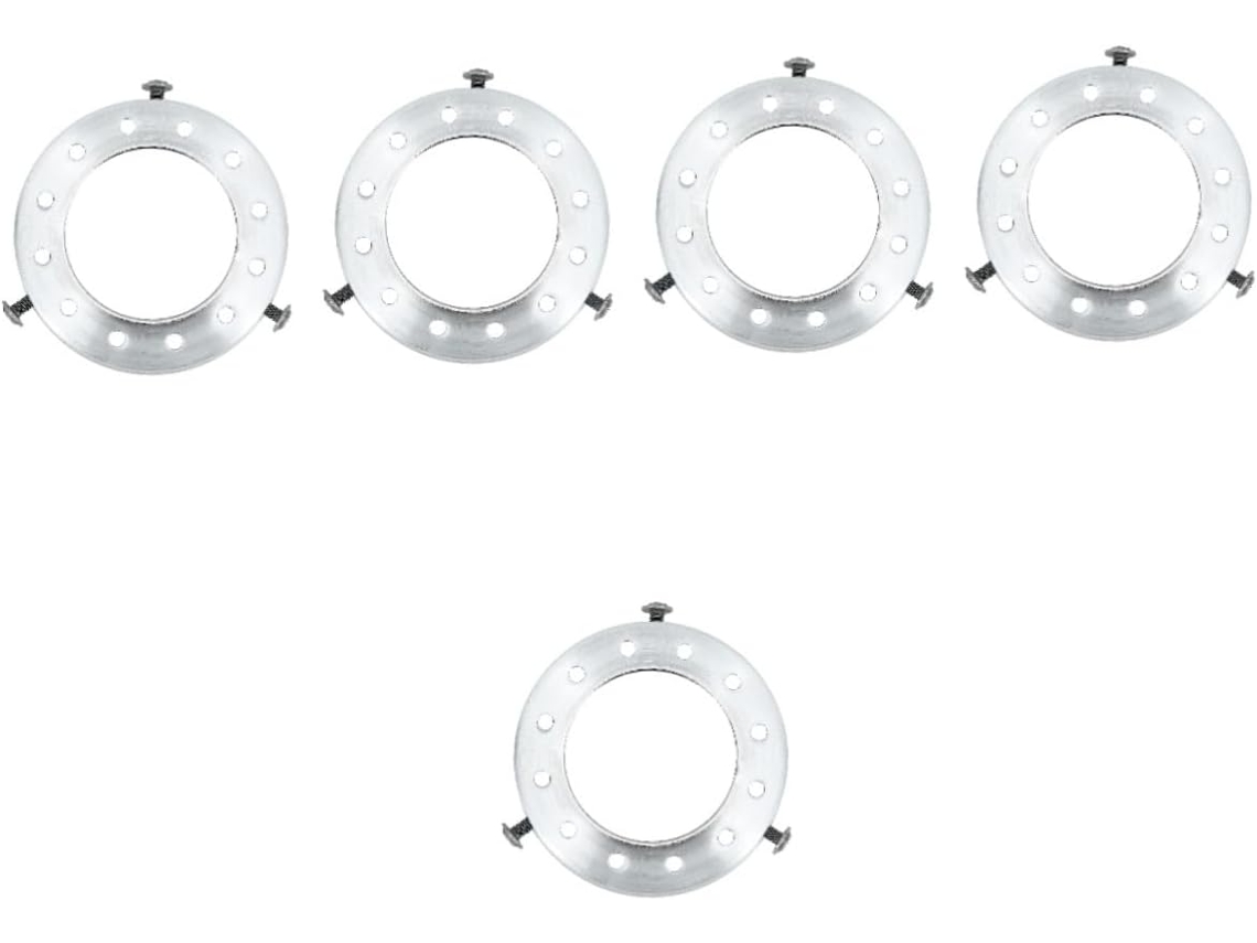 Soporte De Fijación De Iluminación De 5 Piezas Para Anillo De Pantalla De Lámpara
