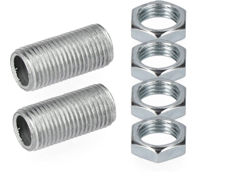 Varilla Rosca Hueca EDM 20Mm con Tuerca Empaquetada (2 R. y 4 T.) Métrica 10