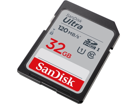 Tarjeta de memoria Sandisk Ultra 32 Gb SDHC UHS-I Clase 10