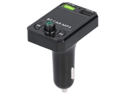 Adaptador Transmisor Fm Bluetooth Inalámbrico Para Coche Con Cargador Manos Libres X6