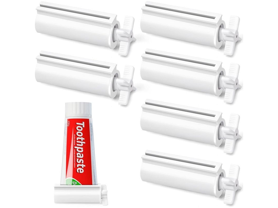 Dispensadores De Pasta De Dientes (6 Unidades), Enrolladores De Tubos De Pasta De Dientes, Dispensadores De Baño Para Ahorrar Pasta De Dientes, Pastas De Dientes