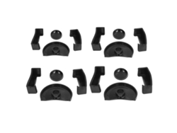 Juego De 4 Protectores De Goma Antideslizantes Para Tornillo De Banco Pequeño. Kit De Herramientas.