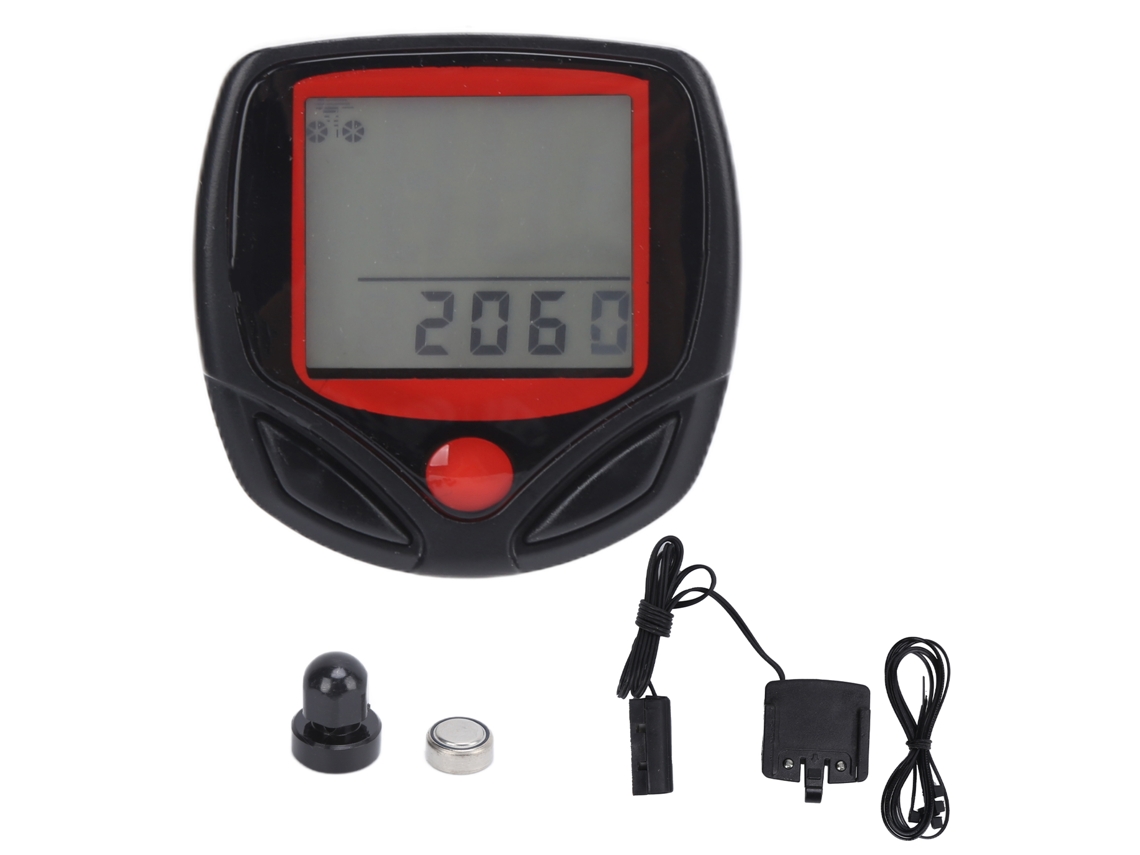 Ciclocomputador Con Pantalla Lcd Impermeable, Velocímetro Y Odómetro Para Bicicletas De Montaña.