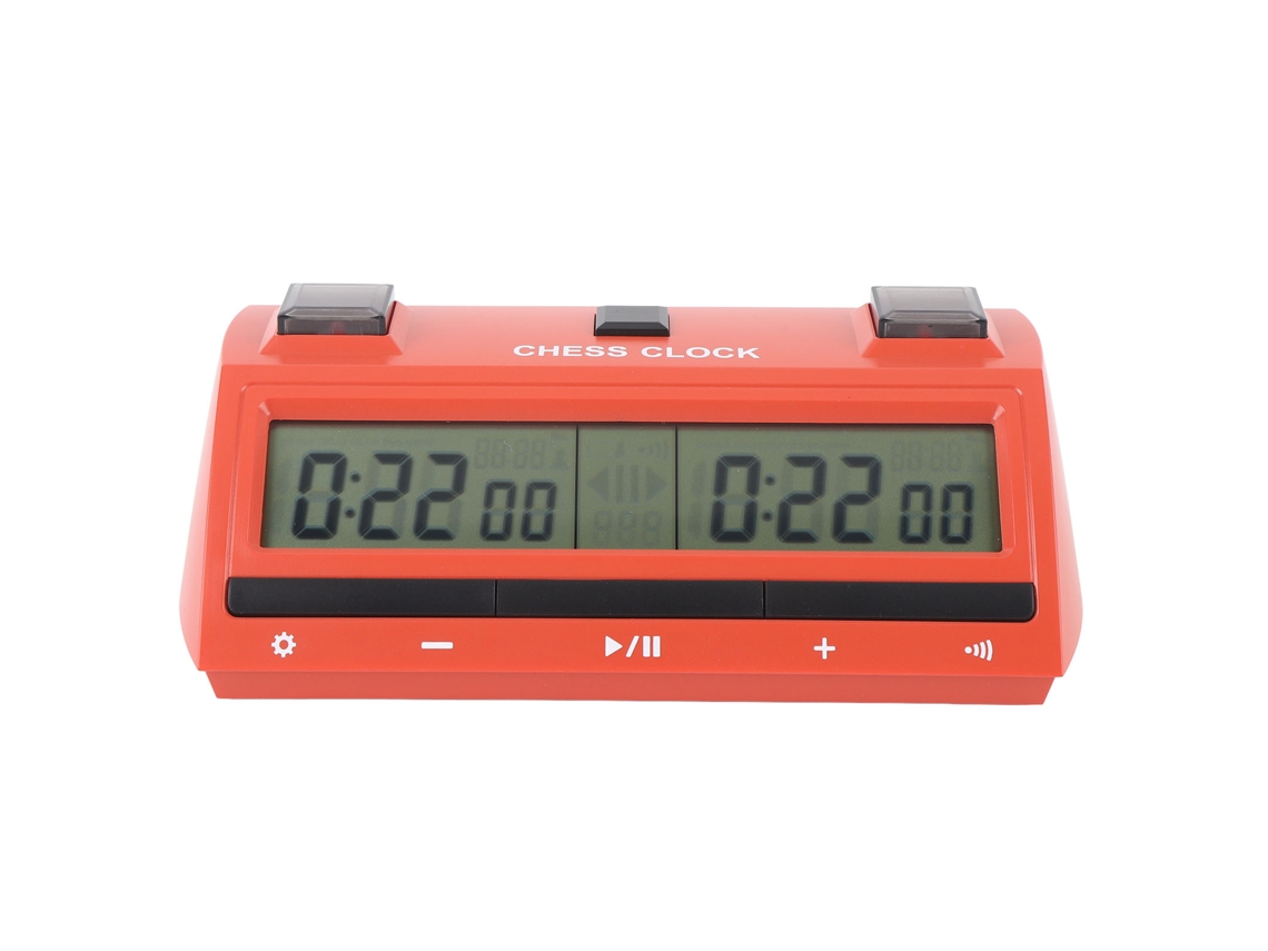 Reloj De Ajedrez Digital Portátil Profesional De Pantalla Grande Para Torneos Y Juegos De Mesa.