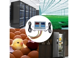 Controlador De Temperatura Digital Dual Xk-w1088 Con 2 Relés, Pantalla Led, Control De Calefacción Y Refrigeración, Ac110-220v
