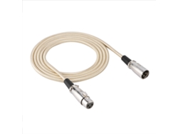 Cable De Audio Para Micrófono Xlr Macho De 3 Pines A Xlr Hembra, 3 Metros 9,8 Pies Para Diferentes Aplicações E Usos