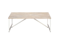 Maison Exclusive - Mesa De Centro De Madera Maciza De Mango 110x110x36 Cm