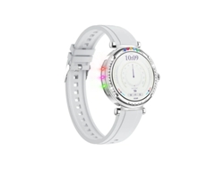 Reloj inteligente CF33 de 1,27 pulgadas, resistente al agua IP67, con más de 100 modos deportivos, color plateado Yizhood