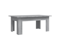 Mesa de centro MAISON EXCLUSIVE en derivados de madera gris Sonoma (100x60x42 cm)