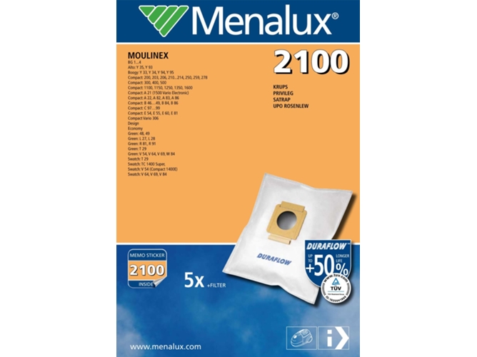 Bolsa de aspirador MENALUX 2100 (5 unidades)