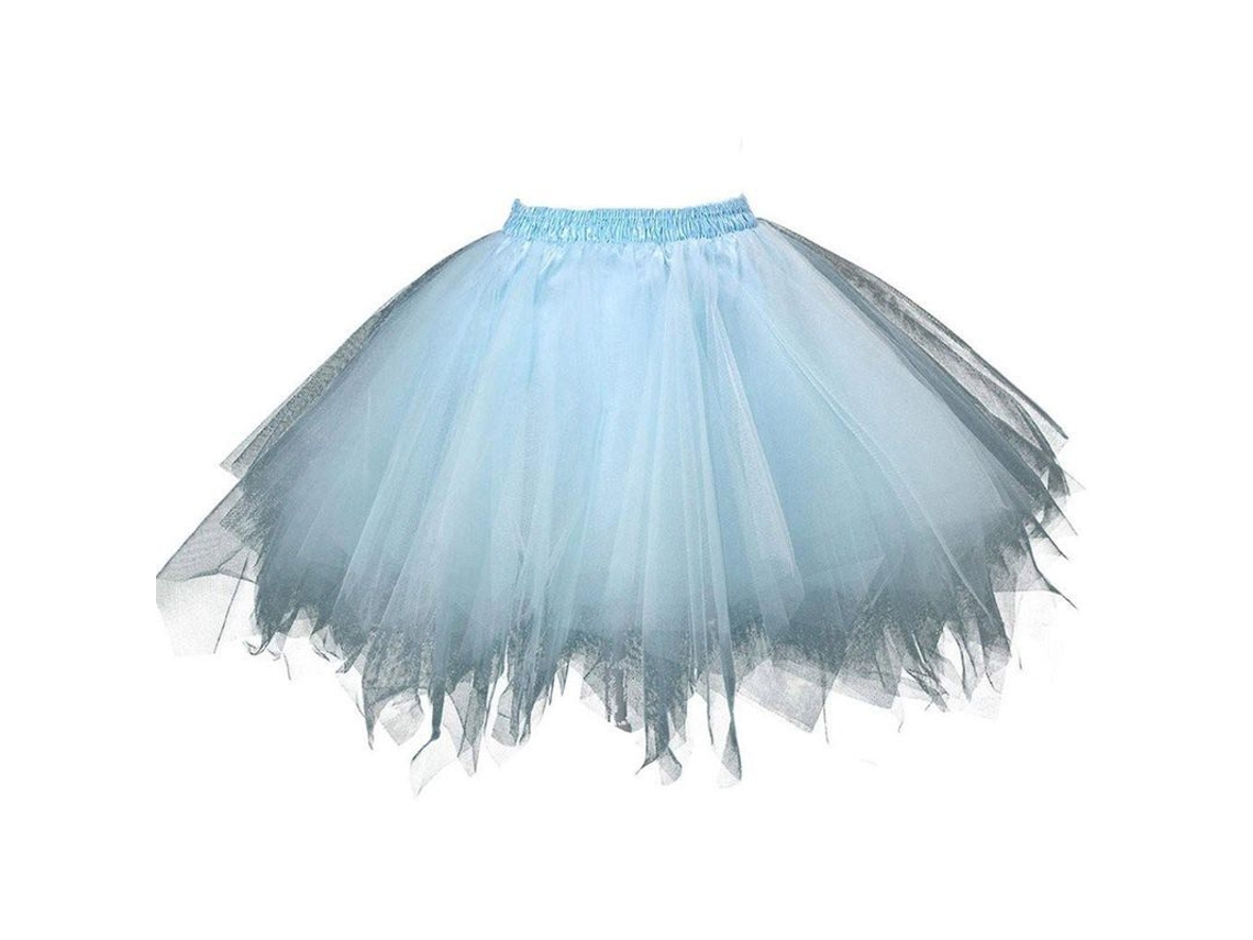 2026-falda De Malla Tule Para Mujer Princesa Con Elastico Corta Bailar Casual Temporada Polyester
