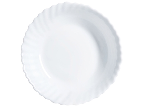 Plato LUMINARC (Blanco - Vidrio)