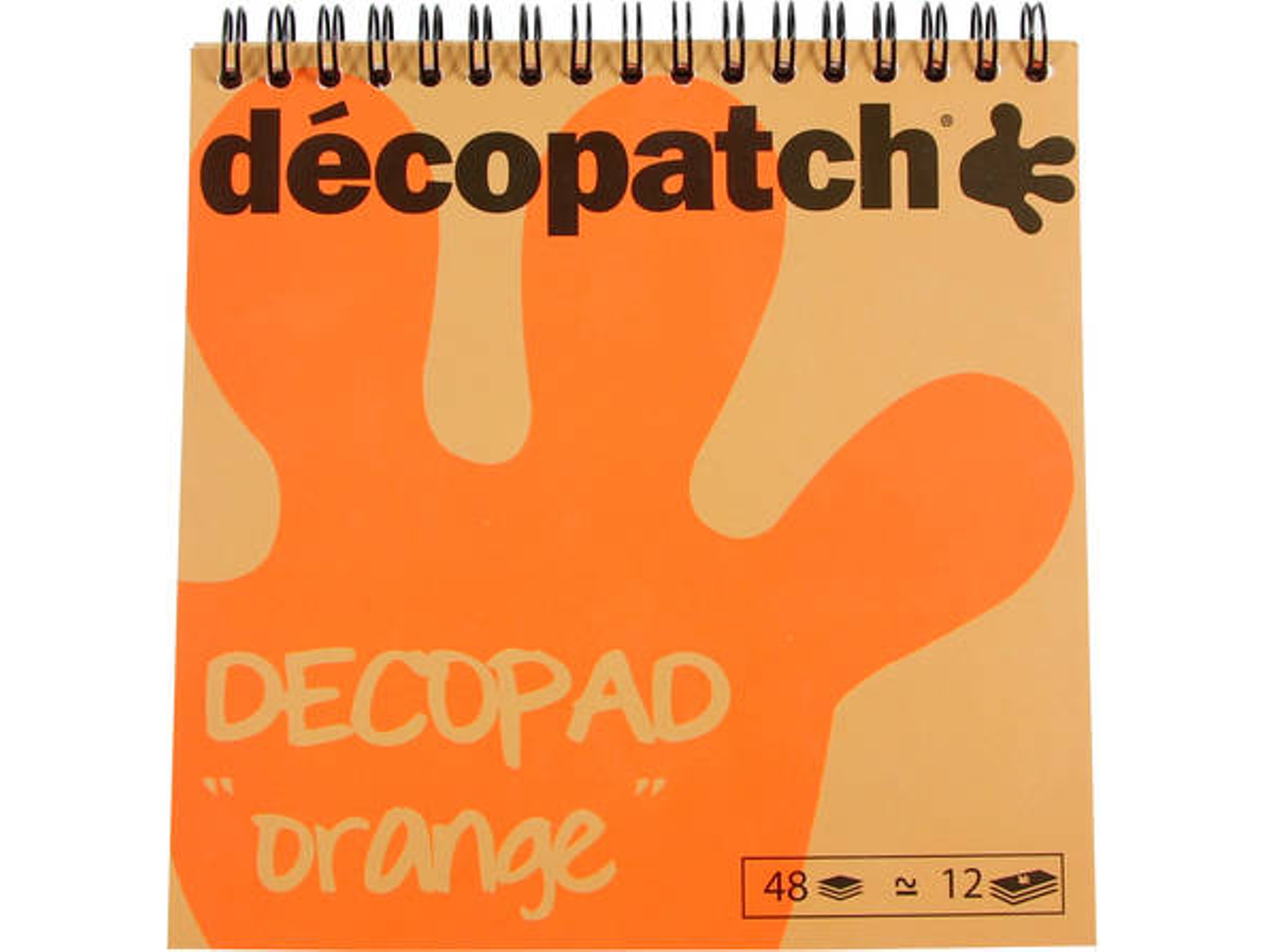 Bloc de Notas DÉCOPATCH Decopad Naranja