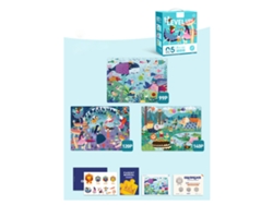 2026-puzzles De Rompecabezas Para Niños Entrenamiento De Pensamiento Lógico Y Habilidades Prácticas Juguetes Educativos Tempranos Fase 5 Md3107