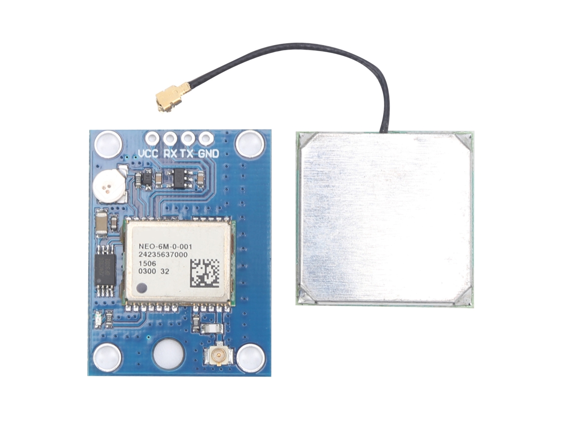 Módulo Gps Gyneo6mv2 Con Antena Ipx Para Control De Vuelo Mwc Apm2.5 Y Eeprom