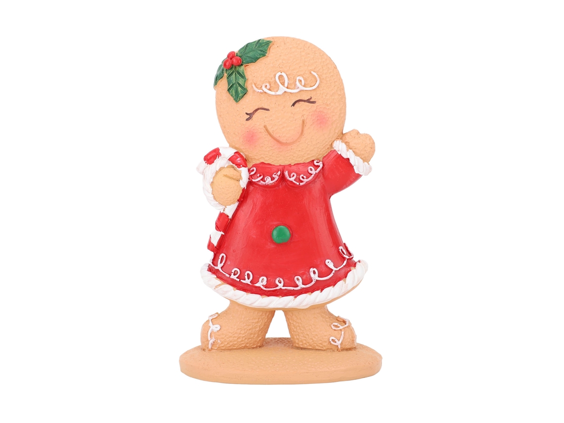 Figuras De Mesa Infantiles De Jengibre, Adorno Navideño De Resina, Decoración Para Tiendas Y Bares, Lindas Y Creativas.