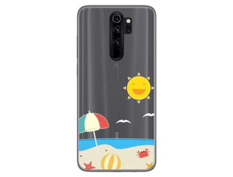 Carcasa Xiaomi Redmi Note 8 Pro TUMUNDOSMARTPHONE Dibujos Transparente Multicolor