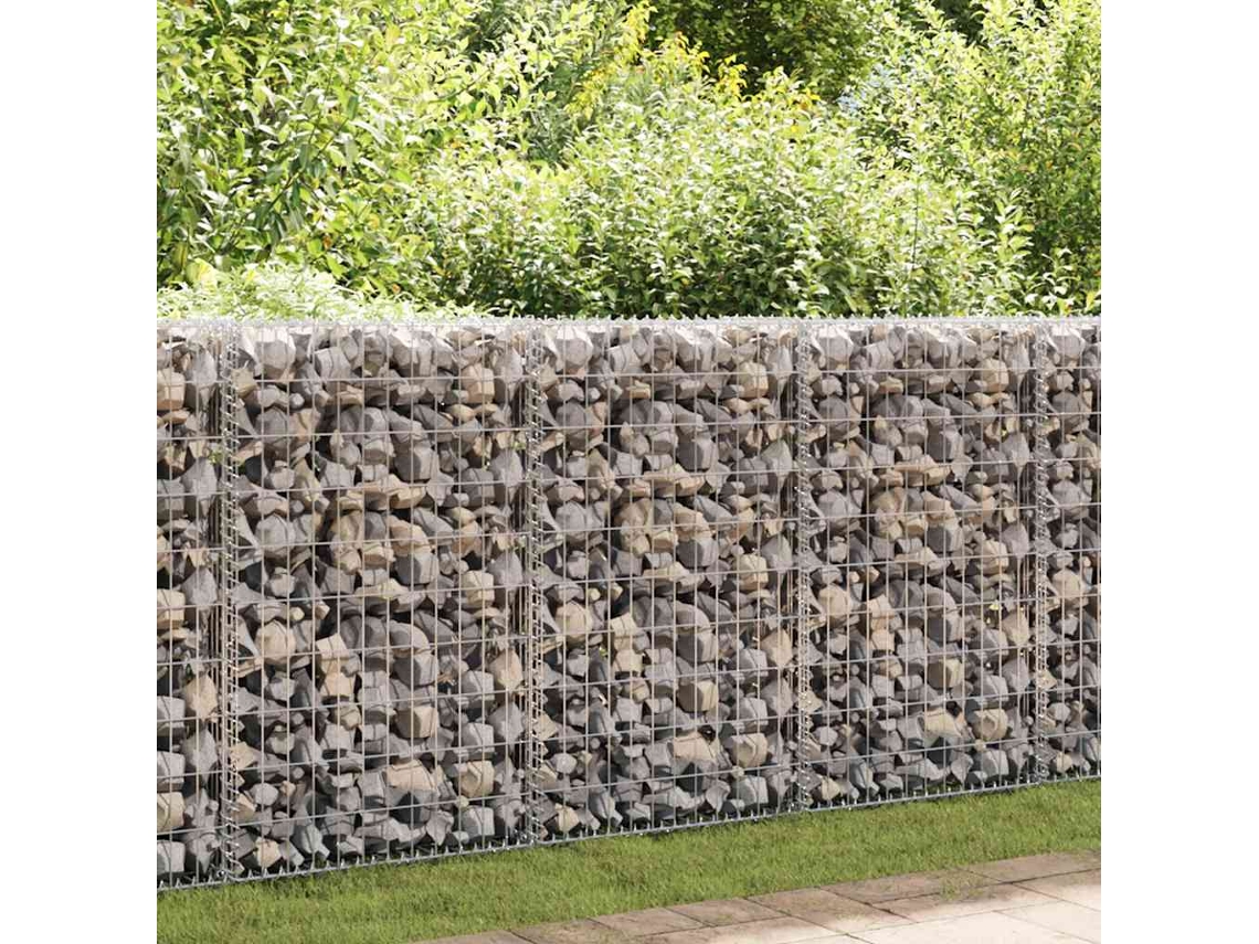Cesta de gaviones de alambre galvanizado de 100 x 50 x 30 cm