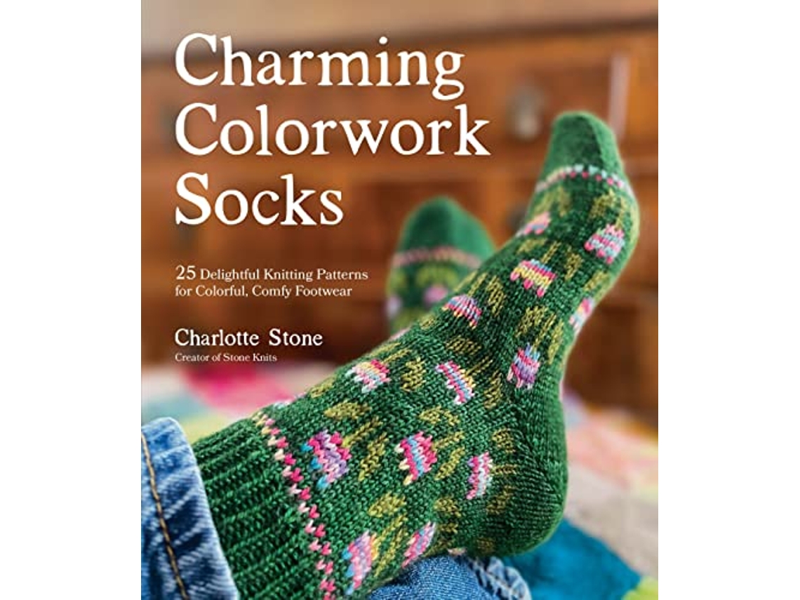 Libro Charming Colorwork Socks de Charlotte Stone (Inglés)