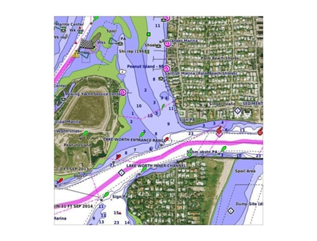 Tarjeta Garmin vus010r-southeast florida and bahamas