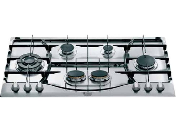 Placa de Gas HOTPOINT PHN 962 TS/IX/HA (Gas Butano-propano - 87 cm - Inox)